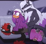 Rating: e
ID: 5581566
Date: 2025-05-18 14:57:51 -0400
Status: active
Score: 26
anal anthro avian bird canid canine canis car dragoora_(irritatingllama) dreamatwrite female forced fox group hi_res hirundinid limousine luxury_car male male/female mammal oscine panicked_look passerine penetration rape sega sex sonic_riders sonic_the_hedgehog_(series) swallow_(bird) trio vaginal vaginal_penetration vehicle wave_the_swallow wolf xion_archaeus post #5581566