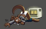 Rating: q
ID: 3853215
Date: 2023-02-04 11:32:44 -0500
Status: active
Score: 27
anthro barefoot blue_bottomwear blue_clothing blue_pants blue_shorts bottomwear bottomwear_down briefs brown_body brown_fur brown_nose butt clothed clothing colored_seam_underwear drawstring feet fur glowing grey_background grey_clothing grey_hoodie grey_seam_briefs grey_seam_underwear grey_topwear heater hoodie lying male mammal mustelid otter otterdownunder pants pants_down partially_clothed presenting presenting_hindquarters shorts simple_background solo tighty_whities topwear underwear whiskers white_briefs white_clothing white_underwear ziggy_(otterdownunder) post #3853215