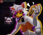 Rating: q
ID: 4664298
Date: 2024-03-17 18:02:03 -0400
Status: active
Score: 118
2022 3d_(artwork) animatronic anthro big_breasts bodily_fluids breasts canid canine difinex digital_media_(artwork) female five_nights_at_freddy's five_nights_at_freddy's_world food fox hi_res holding_food holding_object lolbit_(fnaf) machine mammal nipples nude open_mouth robot saliva scottgames sharp_teeth solo spacebaron_(modeler) taco teeth text url post #4664298