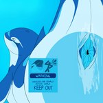 1:1 2d_animation against_surface animated blue_eyes blue_pussy blush bodily_fluids cetacean close-up cum_trail dolphin dolphinproject female feral genital_fluids genitals hazard_pictogram hi_res imminent_vore looking_at_viewer mammal marine motion_tweening oceanic_dolphin on_glass orca pictogram presenting pussy raised_tail short_playtime sign smug solo tail toothed_whale underwater vaginal_fluids warning_sign water yano_(dolphinproject)