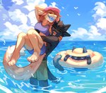 Rating: s
ID: 4868524
Date: 2024-06-21 11:07:20 -0400
Status: active
Score: 42
ambient_bird ambiguous_gender anthro blue_bottomwear blue_clothing blue_eyes blue_hotpants blue_shorts blue_tongue blue_topwear bottomwear carrying_another clothed clothing cloud corzh77 day eyes_closed fangs felid female fur green_bottomwear green_clothing green_shorts grey_body grey_fur grey_hair group hair hi_res hotpants male mammal narrowed_eyes open_mouth open_smile orange_body orange_fur orange_hair outside partially_submerged pool_toy pupils shorts sky smile standing tail teeth tongue topless topwear trio water water_background white_pupils post #4868524