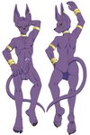 absurd_res anthro balls beerus butt digital_media_(artwork) domestic_cat dragon_ball dragon_ball_super erection felid feline felis foot_ninja15 foreskin genitals hairless hairless_cat hi_res humanoid_genitalia humanoid_penis jewelry_only male mammal nipples nude penis retracted_foreskin simple_background solo sphynx_(cat) white_background