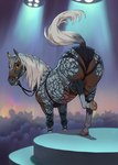 Rating: q
ID: 5411832
Date: 2025-03-04 13:48:54 -0500
Status: active
Score: 97
2025 ambiguous_feral ambiguous_gender clothed clothed_feral clothing conditional_dnp equid equine female_(lore) feral grin grinning_at_viewer group halter hi_res hooves horse jotun22 looking_at_viewer looking_back looking_back_at_viewer mammal mane markings nightclub raised_tail silhouette smile smiling_at_viewer solo_focus spots spotted_body tail underhoof unguligrade post #5411832