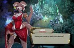 Rating: s
ID: 5580053
Date: 2025-05-17 22:19:54 -0400
Status: active
Score: 59
2025 absurd_res accessory anthro armlet beastars blurred_background breasts brown_body brown_fur canid canine canis character_name choker claws cleavage clothed clothing colored_nails dialogue_box dress english_description english_text eyelashes fangs feather_accessory feather_in_hair feathers female finger_claws fur hades_(game) hair hair_accessory hi_res jewelry juno_(beastars) leglet leotard lipstick loose_feather makeup mammal mascara nails necklace open_mouth pinup portrait pose purple_eyes red_clothing red_dress red_nails screencap screencap_background sharp_teeth solo standing style_emulation teeth text three-quarter_portrait tongue wolf zevulpes post #5580053