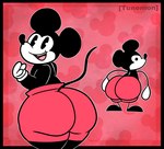 Rating: q
ID: 5601001
Date: 2025-05-26 22:11:23 -0400
Status: active
Score: 4
2023 anthro big_butt black_body black_fur black_nose bottomwear butt clothed clothing disney english_description fur gloves handwear hi_res huge_butt looking_back male mammal mickey_mouse mouse murid murine open_mouth pattern_background rear_view red_background red_bottomwear red_clothing red_shorts rodent round_ears shorts simple_background smile solo standing thick_thighs topless topless_anthro topless_male tunemon white_clothing white_gloves white_handwear post #5601001