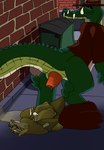 Rating: e
ID: 5591357
Date: 2025-05-22 18:38:58 -0400
Status: active
Score: 8
after_vore bone bones_in_scat crocodilian dialogue disposal equid equine excessive_feces feces filthivore hi_res hyper hyper_feces hyracotherium kaprosuchus kieron_the_kaprosuchus male mammal public public_exposure reptile scalie vore post #5591357