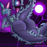 archenarie big_butt boss butt calamity_(terraria_mod) digital_media_(artwork) femboy humanoid male monster not_furry solo terraria