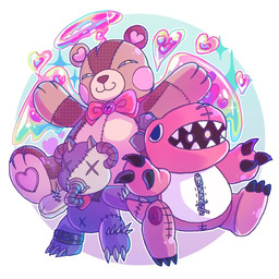 Rating: s
ID: 5567150
Date: 2025-05-12 14:46:22 -0400
Status: active
Score: 6
1:1 animate_inanimate anthro bandai_namco clothing digimon digimon_(species) extyrannomon gas_mask group heart_symbol hi_res kigurumi living_plushie male mask megane_nadore monzaemon_x onesie plushie porcupamon seam_(sewing) slime stitch_(sewing) teddy_bear trio zipper post #5567150