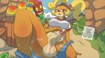 Rating: e
ID: 4725531
Date: 2024-04-17 00:23:26 -0400
Status: active
Score: 84
16:9 activision aku_aku animate_inanimate anthro balls bandicoot blush bodily_fluids breasts clothed clothing coco_bandicoot crash_bandicoot_(series) day detailed_background dialogue english_text erection eyewear eyewear_on_head foreskin foreskin_play foreskin_pull genitals goggles goggles_on_head gynomorph hi_res humanoid_genitalia humanoid_penis intersex living_mask looking_at_viewer mammal marsupial mask musk musk_clouds outside partially_clothed penis rilesthecat shirt solo steam sweat text topwear widescreen post #4725531