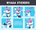 Rating: s
ID: 1566547
Date: 2018-06-06 15:37:16 -0400
Status: active
Score: 23
anthro blue_background blue_body blue_fur canid canine collar_tag confusion dipstick_tail duo expression_sheet eyes_closed fox front_view fur hair half-length_portrait handpaw hi_res mammal markings multicolored_tail nude nyaaa_foxx one_eye_closed outline paws petting pink_hair portrait pulex question_mark semi-anthro simple_background sleeping solo sound_effects star star_polygon star_wink sticker_pack tail tail_markings telegram_sticker tongue tongue_out vowelless vowelless_sound_effect wink zzz post #1566547