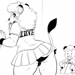 Rating: q
ID: 1013238
Date: 2016-10-04 18:40:26 -0400
Status: active
Score: 44
1:1 anthro big_butt black_and_white blush bottomwear breasts bulge butt clothed clothing crossdressing digital_media_(artwork) duo eyelashes felid female femboy hands_on_hips leo_(saitama_seibu_lions) lina_(saitama_seibu_lions) lion lonbluewolf looking_back male mammal mascot monochrome nippon_professional_baseball open_mouth pantherine panties saitama_seibu_lions sketch skirt smile underbutt underwear upskirt post #1013238