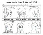 abuse black_eye_(injury) bodily_fluids bruised chart earth_pony english_text equid equine female friendship_is_magic hair hasbro horse long_hair looking_at_viewer mammal meme my_little_pony octavia_(mlp) pony sketch smile solo tears teeth text unknown_artist waifu_chart