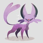 1:1 2015 ambiguous_gender eeveelution espeon feral forked_tail fur generation_2_pokemon hi_res nini_(artist) nintendo pokemon pokemon_(species) quadruped solo tail tongue tongue_out unusual_anatomy unusual_tail