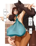 Rating: q
ID: 5585808
Date: 2025-05-20 11:12:15 -0400
Status: active
Score: 31
2025 5_fingers alex_(crackiepipe) anthro artist_name big_breasts biped black_nose book bottomwear breasts brown_hair canid canine canis clarita_(crackiepipe) clothed clothing crackiepipe dialogue domestic_dog dominant dominant_male duo english_text eyebrows eyelashes eyewear female fingers frown fully_clothed glasses greyhound hair hi_res huge_breasts hunting_dog hyper hyper_breasts male mammal nipple_grab nipple_outline open_mouth pants round_glasses sagging_breasts shirt short_hair sighthound speech_box speech_bubble sweater teeth text topwear wolf post #5585808