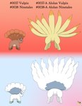 Rating: s
ID: 5568503
Date: 2025-05-13 02:01:35 -0400
Status: active
Score: 15
6_tails 9_tails absurd_res alolan_form alolan_ninetales alolan_vulpix ambiguous_feral ambiguous_gender artist_logo butt dipstick_tail english_text featureless_crotch feral fur generation_1_pokemon generation_7_pokemon gradient_background group hi_res leg_markings logo looking_at_viewer looking_back looking_back_at_viewer markings multi_tail ninetales nintendo orange_body orange_fur pichu90 pokemon pokemon_(species) rear_view regional_form_(pokemon) simple_background socks_(marking) tail tail_markings text vulpix white_body white_fur yellow_body yellow_fur post #5568503