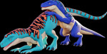 3d_(artwork) 3d_animation animated black_background blue_body blue_scales digital_media_(artwork) dragon duo female female/female feral fisting hi_res interceptor light matteino model mythological_creature mythological_scalie mythology no_sound penetration scales scalie short_playtime simple_background vaginal vaginal_penetration webm whiteperson ziinari