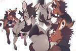 Rating: e
ID: 5591031
Date: 2025-05-22 15:51:07 -0400
Status: active
Score: 153
anal animal_genitalia animal_penis anthro anus asinus backsack balls big_butt blue_eyes blush bodily_fluids bottomwear bottomwear_down brown_body brown_fur brown_hair butt clothed clothing dock_(anatomy) donkey dripping duo equid equine equine_anus equine_genitalia equine_penis femboy femboy/femboy fur genital_fluids genitals grey_body grey_fur hair hand_on_butt hi_res hooves lip_gloss lipgloss lipstick lipstick_on_anus lostgoose makeup male male/male male_rimming_male mammal open_mouth oral orange_eyes pants pants_down partially_clothed penis penis_poking_out perineum precum precum_drip puffy_anus rear_view rimming sex shirt shorts simple_background sitting standing submissive submissive_anthro submissive_male tail tank_top tongue tongue_out topwear white_background post #5591031