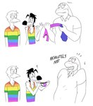 Rating: s
ID: 4490879
Date: 2023-12-24 00:47:55 -0500
Status: active
Score: 22
2023 anthro avian bird bisexual_pride_colors bisexual_pride_jockstrap bisexual_pride_tank_top bisexual_pride_underwear black_hair blush bodily_fluids clothing corvid emanata embarrassed fish gesture group gull gus_skwarek hair hi_res holding_clothing holding_jockstrap holding_object holding_shirt holding_tank_top holding_topwear holding_underwear jace_wayne jay_(bird) jockstrap lari larid lgbt_pride lgbt_pride_month line_art looking_at_viewer male marine multicolored_clothing multicolored_jockstrap multicolored_shirt multicolored_t-shirt multicolored_topwear multicolored_underwear new_world_jay open_mouth open_smile oscine passerine pride_color_clothing pride_color_jockstrap pride_color_shirt pride_color_t-shirt pride_color_tank_top pride_color_topwear pride_color_underwear pride_colors rainbow_pride_clothing rainbow_pride_colors scrub_jay secretgull seven-stripe_rainbow_pride_colors shane_stocks shark shirt simple_background smile sweat sweatdrop t-shirt tank_top topwear trio underwear waving waving_at_viewer white_background post #4490879