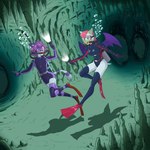 Rating: q
ID: 5534078
Date: 2025-04-27 14:02:34 -0400
Status: active
Score: 3
1:1 anthro ashley_the_cat bubble cave clothing diving diving_mask diving_suit diving_weights domestic_cat double_hose duo felid feline felis female flashlight gloves hair handwear hi_res kyriepoda legwear leotard male mammal marie_the_bat mask purple_hair red_hair scuba stockings underwater water wings post #5534078