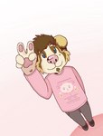 Rating: s
ID: 4465546
Date: 2023-12-11 02:53:27 -0500
Status: active
Score: 3
2014 aliasing anthro beard bird_dog blue_(sebdoggo) blue_eyes bottomwear brown_beard brown_body brown_facial_hair brown_fur brown_hair button_ears canid canine canis cel_shading chibi chow_chow clothed clothing digital_drawing_(artwork) digital_media_(artwork) domestic_dog dot_eyes eyebrows facial_hair floppy_ears footwear full-length_portrait fully_clothed fur gesture golden_retriever green_eyes grey_bottomwear grey_clothing grey_footwear grey_pants grey_shoes hair hand_gesture handpaw hunting_dog looking_at_viewer male male_anthro mammal microsoft_paint_(artwork) mixed_breed multicolored_eyes pants pawpads paws perspective pink_background pink_clothing pink_nose pink_pawpads pink_shirt pink_topwear portrait retriever sebdoggo shaded shirt shoes simple_background simple_eyes smile solo spitz standing tan_body tan_eyebrows topwear trans_(lore) trans_man_(lore) two_tone_eyes v_sign white_body white_fur yellow_body yellow_fur post #4465546