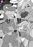 anthro anthro_on_anthro anthro_penetrated anthro_penetrating anthro_penetrating_anthro applejack_(mlp) backsack balls butt comic deep_throat equid equine fellatio female female_penetrated friendship_is_magic genitals hasbro hi_res knot knotting male male/female male_penetrating male_penetrating_female mammal my_little_pony non-mammal_balls oral oral_knotting oral_penetration penetration penile penis pia-sama sex spike_(mlp)