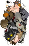 Rating: q
ID: 2882946
Date: 2021-08-17 00:39:02 -0400
Status: active
Score: 62
2020 5_fingers 5_toes absurd_res ambiguous_gender animal_humanoid animate_inanimate arknights armor axe bangs barefoot belt biped black_outline blush bodily_fluids body_blush bottle bound breath brown_body brown_fur brown_hair brush cattail_(plant) clothing container cosplay costume crossover crossover_cosplay crying_laughing digital_media_(artwork) dripping eyebrows eyelashes eyes_closed eyewear fangs feet feet_together female female/ambiguous fingers fluffy fluffy_tail flying_sweatdrops foot_blush foot_fetish foot_focus foot_play fur ghostbusters gloves goggles group hair halloween halloween_costume handwear headgear headwear helmet hi_res holidays humanoid hypergryph id_card interspecies jack_rabbit_(arknights) jumpsuit laugh levitation liquid living_plushie mammal mammal_humanoid melee_weapon mentha motion_lines no_shoes oil open_mouth open_smile outline plantigrade plushie pouring rodent rodent_humanoid sciurid sciurid_humanoid shaw_(arknights) short_hair simple_background smile soles solo_focus spread_toes squirrel_tail steam studio_montagne suspension sweat sweatdrop tail tears teeth tickling tickling_feet toe_restraints toes toes_tied tongue toothbrush tree_squirrel_humanoid uniform upside_down utility_belt weapon white_background wire post #2882946