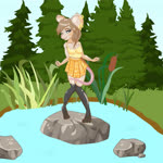 2d_animation absurd_res animal_humanoid animated anthro bottomwear clothing digital_media_(artwork) ear_piercing ear_ring female flirting flirting_look footwear forest forest_background hi_res humanoid knee_highs knee_socks knock-kneed kyra_starr leadreaper legwear mammal mammal_humanoid motion_tweening mous mouse mouse_ears mouse_humanoid mouse_tail murid murid_humanoid murine murine_humanoid nature nature_background no_sound one_eye_closed piercing plant pond rat ring_piercing rock rodent rodent_humanoid shirt short_playtime skirt socks solo spine_(artwork) tank_top topwear tree webm wind wink