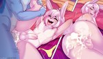 Rating: e
ID: 5387188
Date: 2025-02-20 23:15:41 -0500
Status: active
Score: 220
2025 anal anal_penetration anthro anthro_on_anthro anthro_penetrated anthro_penetrating anthro_penetrating_anthro backsack balls big_butt blue_body blue_eyes blue_fur blush bodily_fluids butt cum cum_in_ass cum_inside cum_on_butt duo eyeshadow femboy foreskin fur genital_fluids genitals hair head_on_pillow humanoid_genitalia humanoid_penis lagomorph leg_grab leporid long_ears makeup male male/male male_penetrated male_penetrating male_penetrating_anthro male_penetrating_male mammal nude penetration penile penile_penetration penis penis_in_ass pink_body pink_fur presenting presenting_cum_inside presenting_hindquarters rabbit sex smile teeth tokifuji white_hair post #5387188