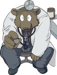Rating: s
ID: 2596718
Date: 2021-02-01 16:01:10 -0500
Status: active
Score: 9
2006 anthro bear bottomwear brown_body brown_fur bulge clothing doctor fur head_mirror humanoid_hands kemono leoponleopon low_res male mammal medical_instrument pants scientific_instrument sitting slightly_chubby solo post #2596718