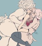 Rating: s
ID: 5346075
Date: 2025-02-02 02:24:33 -0500
Status: active
Score: 43
anthro between_breasts bikini blue_background blush blush_lines breasts clothing digital_media_(artwork) eyewear fangs female female/female flustered flustered_female group hair hi_res hidden_eyes legwear long_hair markings medium_breasts medium_hair mole_(marking) orange_body orange_clothing orange_hair panties pink_clothing pink_panties pink_topwear pink_underwear pressing_against pressing_breasts_together red_clothing red_topwear sandwiched simple_background size_difference slightly_chubby slim small_breasts sori0414 spooning string_bikini swimwear tail teeth thigh_highs topwear trio two-piece_swimsuit underwear white_body white_hair post #5346075