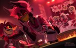 Rating: s
ID: 5237444
Date: 2024-12-11 17:20:46 -0500
Status: active
Score: 77
1_eye 2024 4_fingers alastor_(hazbin_hotel) angel angry animal_humanoid apron beef blonde_hair blood bodily_fluids charlie_morningstar clothing cookware cyclops daughter_(lore) deer deer_humanoid demon eye_patch eyewear fallen_angel father_(lore) father_and_child_(lore) father_and_daughter_(lore) female fingers food frying_pan grin group hair hazbin_hotel humanoid humanoid_hands kitchen_utensils knife lucifer_(hazbin_hotel) male mammal mammal_humanoid meat nervous_smile niffty_(hazbin_hotel) parent_(lore) parent_and_child_(lore) parent_and_daughter_(lore) pictographics pink_body pink_skin red_hair skeleion smile steak tail teeth tools vaggie_(hazbin_hotel) white_hair post #5237444