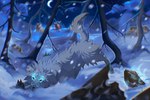 Rating: s
ID: 4441047
Date: 2023-11-28 08:48:50 -0500
Status: active
Score: 13
2023 4_toes ambiguous_feral ambiguous_gender black_pawpads blurred_background canid canine canis claws cloud crescent_moon dead_tree detailed_background digitigrade feet feral glowing glowing_eyes hati_(mythology) hi_res iki landscape landscape_background light male_(lore) mammal marmenuar moon moonlight mountain night pawpads plant quadruped rock skoll_(wolf-skoll) sky snow solo star starry_sky toe_claws toes tree winter wolf post #4441047