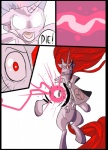 black_border border clothed clothing comic cutie_mark dialogue digital_media_(artwork) duo english_text equid equine female feral friendship_is_magic hair hasbro horn male mammal metal_(artist) my_little_pony mythological_creature mythological_equine mythology text twilight_sparkle_(mlp) unicorn