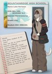 Rating: s
ID: 5445290
Date: 2025-03-20 09:49:43 -0400
Status: active
Score: 2
albino anthro bag black_clothing black_shirt black_topwear blonde_hair bottomwear brown_bottomwear brown_clothing brown_pants cargo_pants clothed clothing dinosaur english_text footwear glowing glowing_eyes grey_clothing grey_hoodie grey_topwear hair herrerasaurus hi_res high_school hood_up hoodie identification lazy-a-ile lizard long_hair luke_harisson_(wwcs) male paint pale_body pale_skin pants prehistoric_species raised_tail red_eyes reptile scalie school shirt shoes solo stain tail text topwear what_words_can't_say post #5445290