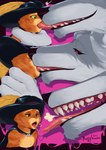 Rating: q
ID: 4825005
Date: 2024-06-02 21:22:57 -0400
Status: active
Score: 436
2024 4_fingers absurd_res anthro black_clothing black_nose black_sclera bodily_fluids breath canid canine canis cape cheek_bulge cheek_tuft clothed clothing colored countershading death_(puss_in_boots) deep_kiss deep_tongue digital_drawing_(artwork) digital_media_(artwork) domestic_cat dreamworks dripping drooling duo emanata extreme_french_kiss eyebrows face_focus facial_markings facial_tuft fangs felid feline felis fingers french_kissing fur green_eyes green_sclera grey_body grey_fur grin half-closed_eyes hat hat_feather head_markings headgear headwear hi_res holding_another holding_partner interspecies kissing larger_anthro larger_male long_tongue looking_pleasured loose_feather male male/male mammal markings mask_(marking) mostly_nude multicolored_body multicolored_fur multiple_images murizy narrowed_eyes neck_grab open_mouth oral orange_body orange_fur orange_stripes oversized_oral pink_nose puss_in_boots_(dreamworks) puss_in_boots_(franchise) red_eyes saliva saliva_drip saliva_on_tongue saliva_string sequence shaded sharp_teeth short short_anthro short_male side_view sigh simple_background size_difference smaller_anthro smaller_male smile stripes tabby_cat teeth tongue tongue_out tuft undersized_oral whiskers white_body white_fur wolf post #4825005