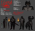 Rating: q
ID: 5535730
Date: 2025-04-28 05:54:45 -0400
Status: active
Score: 0
absurd_res anthro armor canid canine canis dagger dark_body dark_fur demon elemental_manipulation english_text fire fire_manipulation fire_naoki fur fur_markings grin hair hi_res horn hybrid ignar kabo-darkfields long_hair magic magic_user male mammal markings melee_weapon model_sheet muscular muscular_male naoki_(race) nude red_eyes smile solo striped_body striped_fur striped_markings stripes sword text warrior weapon yellow_sclera post #5535730