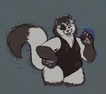 Rating: s
ID: 5003430
Date: 2024-08-22 20:13:15 -0400
Status: active
Score: 3
anthro brown_hair brown_markings brown_tail_tip cheek_tuft chest_tuft clothing dipstick_tail domestic_cat eye_markings facial_tuft felid feline felis flat_colors footwear fur gloves greeting_viewer grey_background hair hand_on_hip handpaw handwear hi_res leotard looking_at_viewer male mammal markings one_eye_closed paws persian_cat reku_(akubon) simple_background socks solo tail tail_markings textured_background tinybluedoodles tuft white_body white_fur white_hair_tips wink post #5003430
