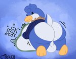 Rating: e
ID: 5542589
Date: 2025-05-01 19:37:06 -0400
Status: active
Score: 14
after_vore anthro avian backsack balls belly big_belly big_butt bird bone butt clothed clothing coat digested digestion digital_drawing_(artwork) digital_media_(artwork) genitals henrique_rick hi_res male nubby_(henrique_rick) partially_clothed penguin presenting presenting_hindquarters rear_view short_stack skull skull_head solo topwear vore post #5542589