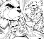 Rating: s
ID: 5194448
Date: 2024-11-20 13:48:03 -0500
Status: active
Score: 6
2024 5_toes absurd_res action_pose anthro asakura_kento bear black_and_white black_bear bodily_fluids bottomwear chest_markings claws clothed clothing feet fully_clothed hi_res jacket japanese_text juuichi_mikazuki male mammal markings monochrome moon_bear morenatsu multiple_images musclegut muscular muscular_anthro muscular_male overweight overweight_anthro overweight_male pants pecs pose shirt solo speech_bubble sweat sweatdrop text toe_claws toes topwear ursine post #5194448