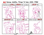 blush chart cutie_mark dialogue digit_ring digital_drawing_(artwork) digital_media_(artwork) duo earth_pony english_text equid equine eyes_closed fainting female feral friendship_is_magic fur hair happy hasbro heart_symbol horse jewelry looking_at_viewer love mammal meme mostazathy multiple_scenes my_little_pony open_mouth pink_body pink_fur pinkie_pie_(mlp) pony ring smile solo_focus text waifu_chart wedding_ring