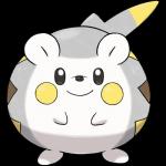 1:1 2016 alpha_channel ambiguous_gender black_eyes feral fur generation_7_pokemon hi_res mammal nintendo official_art pokemon pokemon_(species) rodent simple_background solo togedemaru transparent_background unknown_artist white_body white_fur