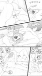 4k 9:16 absurd_res animal_genitalia animal_penis anthro anthro_on_anthro backsack balls beard blush bodily_fluids body_hair canid canine canine_genitalia canine_penis canis chest_hair cliff_(unpopularwolf) comic cum cum_in_ass cum_inside cum_on_face dialogue duo elliot_(unpopularwolf) english_text facial_hair father_(lore) father_and_child_(lore) father_and_son_(lore) feet genital_fluids genitals hi_res incest_(lore) lipsticking male male/male mammal mature_male monochrome nipples nude panel_skew parent_(lore) parent_and_child_(lore) parent_and_son_(lore) penis penis_tip pull_out sheath son_(lore) sweat tail text unpopularwolf wolf