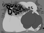 2023 absurd_res after_vore akekyu ambiguous_anthro ambiguous_gender ambiguous_humanoid ambiguous_prey anthro anthro_pred areola belly belly_on_ground big_belly big_breasts big_butt big_nipples biped bodily_noises breast_markings breasts burp_cloud burping butt butt_grab clothing cloud_emanata constricted_pupils death dialogue digestion digestion_noises digital_drawing_(artwork) digital_media_(artwork) dinosaur emanata english_description english_text exclamation_point extended_sound_effect eye_contact eyelashes fatal_vore female female_anthro female_pred footwear footwear_only full-length_portrait fully_inside fungus greeting grey_background greyscale groan group hand_on_butt hand_on_own_butt hi_res huge_belly huge_breasts huge_butt humanoid hyper hyper_belly hyper_breasts hyper_burp larger_prey looking_at_another looking_down looking_down_at_another looking_up looking_up_at_another mario_bros markings monochrome monotone_background mostly_nude mushroom name_in_dialogue nintendo nipples onomatopoeia open_mouth portrait prehistoric_species pupils remnartx reptile rumbling_stomach scalie shoes shoes_only short_tail simple_background size_difference small_pupils smaller_anthro smaller_female smaller_humanoid smaller_pred sound_effect_variant sound_effects standing starstrikex tail talking_to_another text thick_thighs trio unseen_prey vore xein_(starstrikex) yoshi