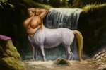 absurd_res ahmri_(coc2) big_breasts breasts centaur corruption_of_champions_2 equid equid_taur european_mythology female greek_mythology hair hi_res humanoid_taur long_hair mammal mammal_taur mythology nude overweight overweight_female rayoutofspace taur