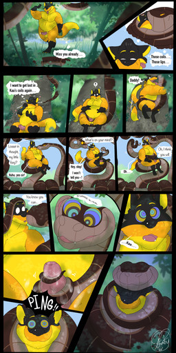 Rating: e
ID: 5652414
Date: 2025-06-18 23:27:42 -0400
Status: active
Score: 57
absurd_res amby anthro balls canid canine coiling coiling_around_body coiling_around_penis coiljob comic dialogue duo english_text erection eye_contact feral foreskin forest fox genitals goofy_smile heart_symbol hi_res humanoid_genitalia humanoid_penis hypnosis indian_python jake_(jakethenerdyfox) kaa_(jungle_book) looking_at_another male male/male mammal mind_control nude outside overweight overweight_anthro overweight_male penis plant python reptile ringed_eyes scalie slightly_chubby slightly_chubby_male smile snake speech_bubble text the_jungle_book tree post #5652414