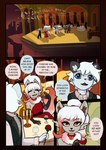 anthro clothed clothing comic crossdressing dialogue english_text generation_5_pokemon hi_res husdur male male/male nintendo oshawott pokemon pokemon_(species) public public_sex sex text zorua