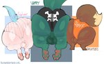 artist_name balls big_butt blush body_blush brown_body brown_fur butt butt_blush butt_size_difference clothing digital_media_(artwork) eevee eeveelution feral fur generation_1_pokemon generation_6_pokemon genitals group huge_butt lying male male/male mammal multicolored_body nintendo paws pokemon pokemon_(species) signature simple_background size_difference sushiamazing sylveon sylver_the_sylveon tail thick_thighs translucent translucent_clothing underwear vaporeon vappy_(sushiamazing) white_body white_fur wide_hipped_male wide_hips