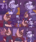 Rating: s
ID: 3773796
Date: 2022-12-26 15:37:03 -0500
Status: active
Score: 107
ambiguous_gender anthro asking base_two_layout canid canine canis clothed clothing comic controller digital_media_(artwork) domestic_dog eye_patch eyewear fangs floppy_ears fluffy fur furniture game_controller gaming group hair hair_over_eye hi_res horizontal_staggering jacket male mammal mental_pictographics one_eye_obstructed pictographics playing_video_game question_mark questioning_tone seven_frame_image sharp_teeth shirt short_tail sitting smile sofa speech_bubble staggering_(layout) tail teeth thin_arms thought_bubble topwear vertical_staggering virteil post #3773796