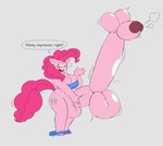 Rating: e
ID: 5598482
Date: 2025-05-25 21:48:45 -0400
Status: active
Score: 21
2024 air_from_penis air_inflation anthro balloon_animal balls beeblimp big_balls black_eyebrows blue_bottomwear blue_clothing blue_eyes blue_pants blue_topwear blush bodily_fluids bottomwear bottomwear_down breasts clothed clothing color_edit colored cutie_mark dialogue digital_media_(artwork) english_text equid equine expansion eyebrows eyelashes friendship_is_magic genital_expansion genitals grey_background gynomorph hair hand_on_own_penis hand_on_penis hasbro hi_res horse hyper hyper_inflation inflation intersex jalpunny looking_at_viewer mammal motion_lines my_little_pony open_mouth open_smile pants pants_down partially_clothed penis penis_expansion penis_grab penis_squish pink_body pink_ears pink_hair pink_tail pinkie_pie_(mlp) pony red_mouth simple_background smile smiling_at_viewer solo speech_bubble sweat sweatdrop tail talking_to_viewer teeth text third-party_edit three-quarter_view topwear what worried post #5598482