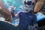 Rating: s
ID: 3722931
Date: 2022-11-30 16:25:53 -0500
Status: active
Score: 165
2022 5_fingers ace_of_spades_(fahriicat) anthro astronaut blue_clothing blue_shirt blue_topwear bottomwear canid canine clothed clothing collar collared_shirt digital_media_(artwork) earth fingers gravity logo logo_on_clothing logo_on_shirt male mammal nasa pants planet plant shirt solo space spacecraft topwear vehicle wildering yellow_eyes zero_gravity post #3722931
